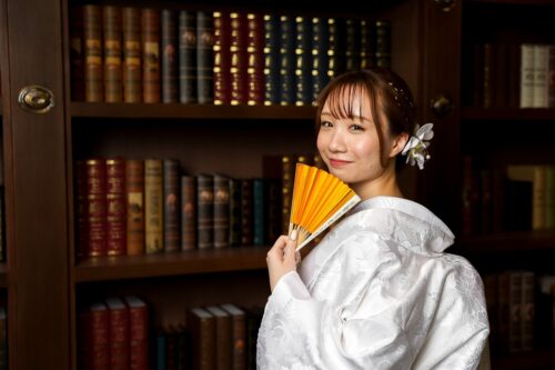 名古屋,フォトウェディング,フォトスタジオ,和装,白無垢,ソロ撮影,ポーズ