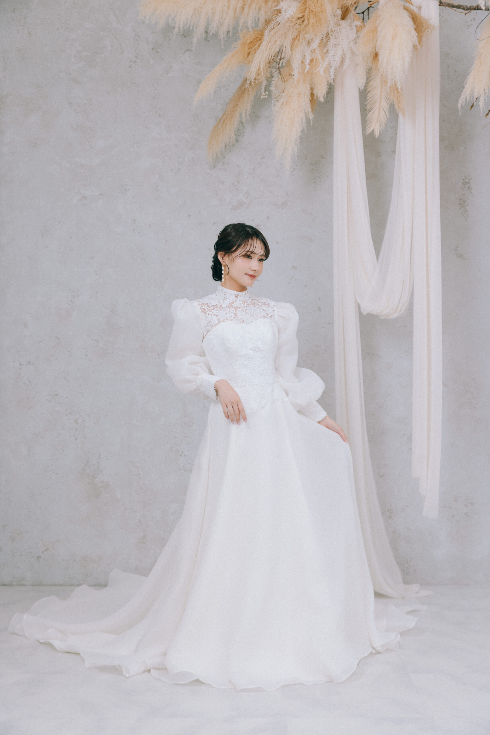 レディース DRESS PRODUCTION W27 ウェディングドレス 前撮りドレス