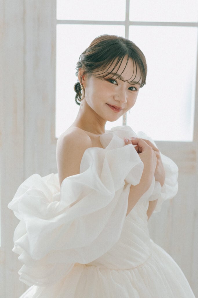 実際のドレス写真