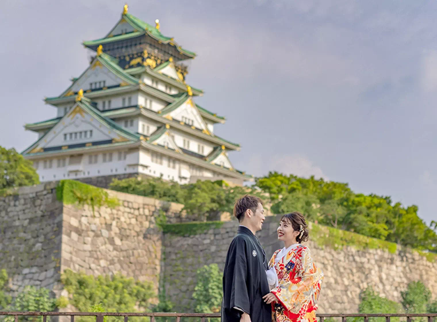 大阪城公園和装ロケーション