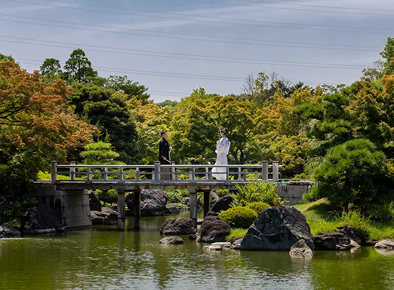 大仙公園和装ロケーション